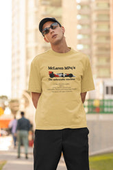 Unisex Relaxed Fit T-Shirt with "McLaren MP4/4" Print