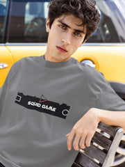 Unisex Relaxed Fit T-Shirt with "Squid Game Console Edition" Print