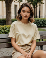 Unisex Relaxed Fit T-Shirt with "Lazy Cray-Panda" Print