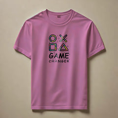 Unisex Relaxed Fit T-Shirt with "Game-Over" Print