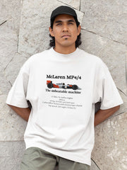 Unisex Relaxed Fit T-Shirt with "McLaren MP4/4" Print