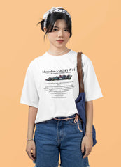 Unisex Relaxed Fit T-Shirt with "Mercedes W11" Print