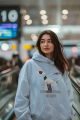 Regular Fit Unisex hoddie with "Strength Is Earned, Not Given" Print