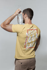 Unisex Relaxed Fit T-Shirt with "Never Look Back" Print