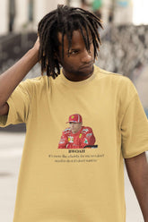 Unisex Relaxed Fit T-Shirt with "Ferrari × Bwoah Energy" Print