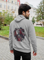 Regular Fit Unisex hoddie with "Madara Uchiha" Print