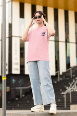 Unisex Relaxed Fit T-Shirt with " Stich" Print