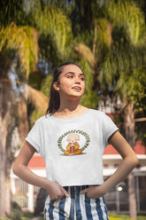 Crop Top with "Buddha" Print