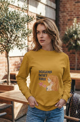 Regular Unisex Sweatshirt with "Nami" Print