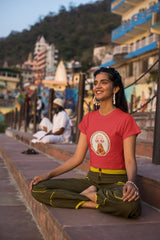 Crop Top with "Budda" Print