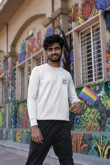 Regular Unisex Sweatshirt with "Naruto" Print