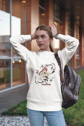 Unisex Sweatshirt with "Makima-Chainsaw Man" Print