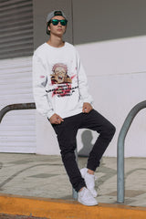 Regular Unisex Sweatshirt with "Yuji Itadori" Print