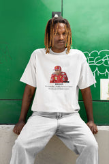 Unisex Relaxed Fit T-Shirt with "Ferrari × Bwoah Energy" Print
