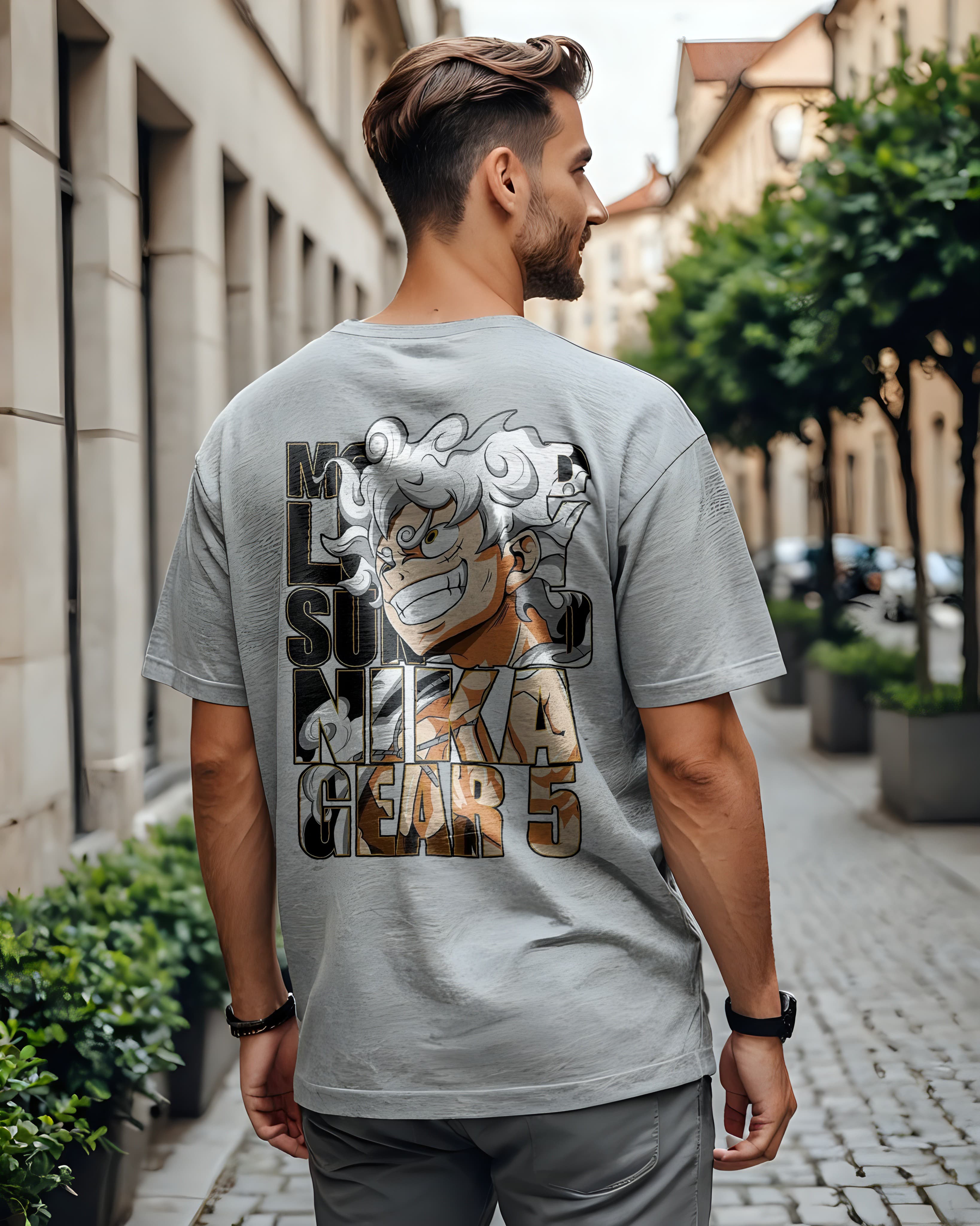 Unisex Relaxed Fit T-Shirt with Luffy