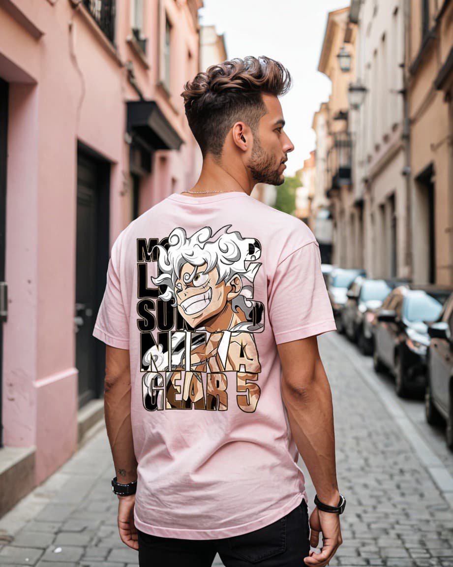 Unisex Relaxed Fit T-Shirt with Luffy