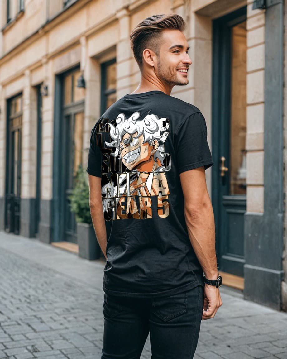 Unisex Relaxed Fit T-Shirt with Luffy