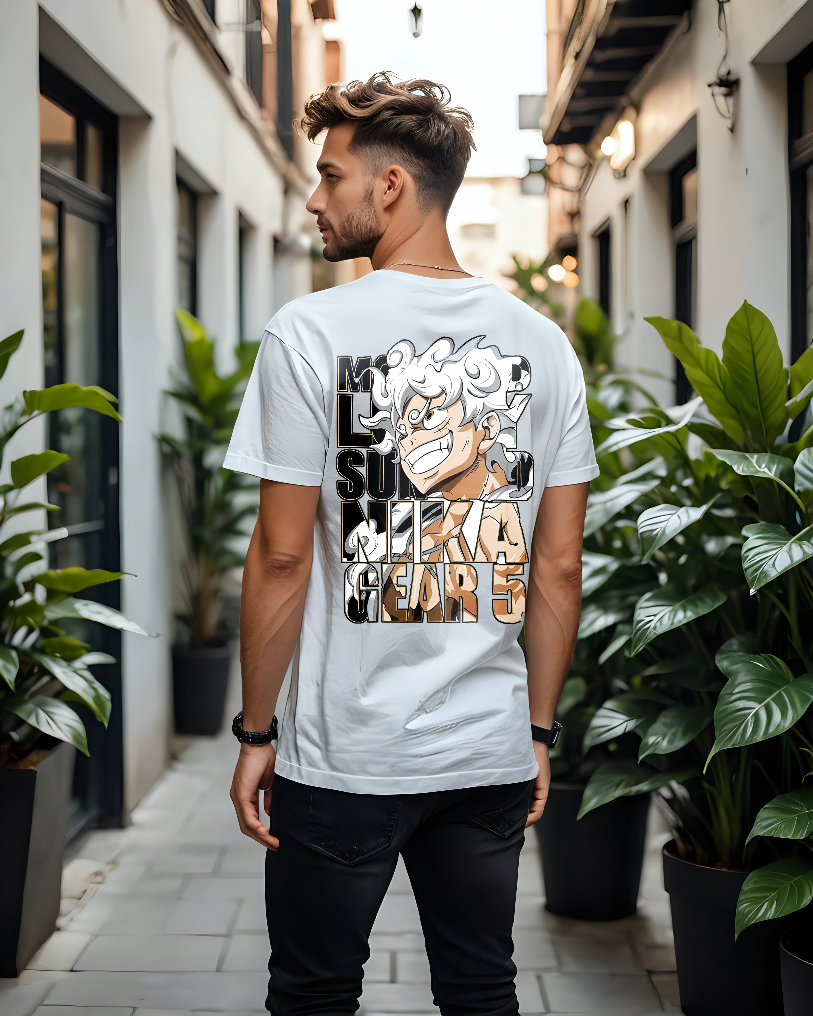 Unisex Relaxed Fit T-Shirt with Luffy