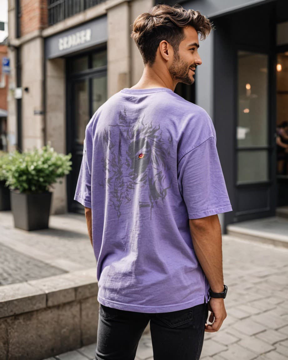 Unisex Relaxed Fit T-Shirt with Kyojuro Rengoku
