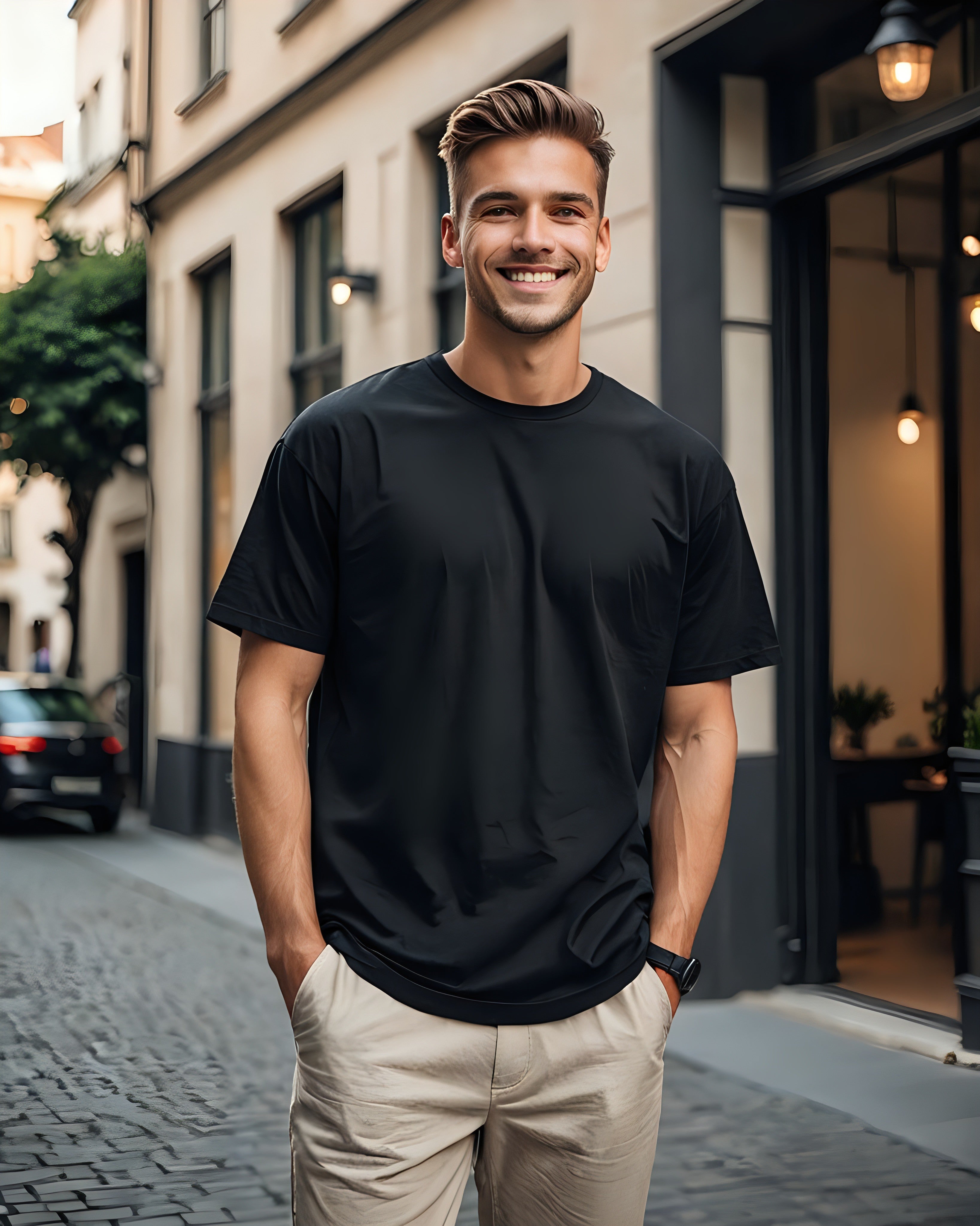 Unisex Relaxed Fit T-Shirt with Kyojuro Rengoku