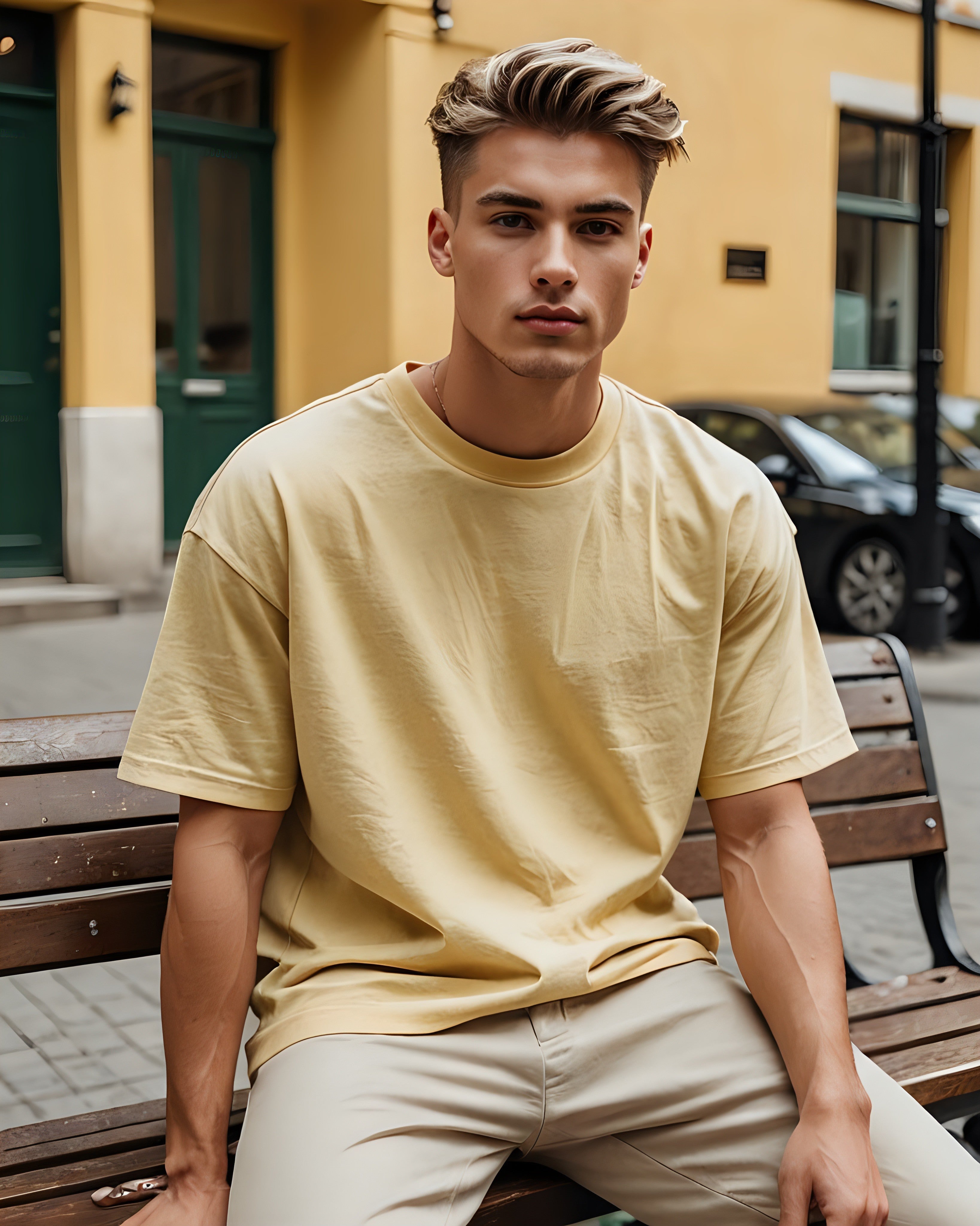 Unisex Relaxed Fit T-Shirt with Kyojuro Rengoku