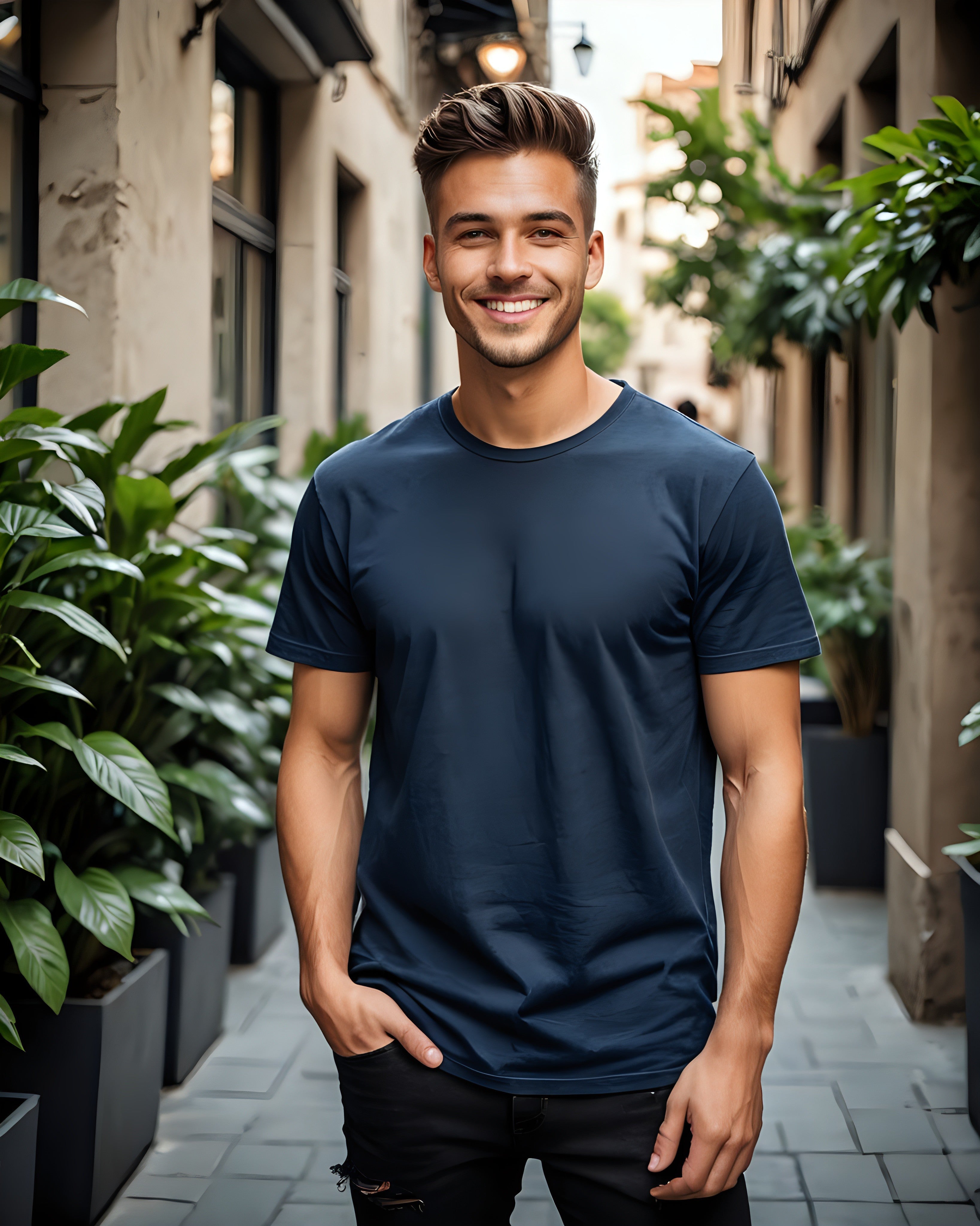 Unisex Relaxed Fit T-Shirt with Kyojuro Rengoku