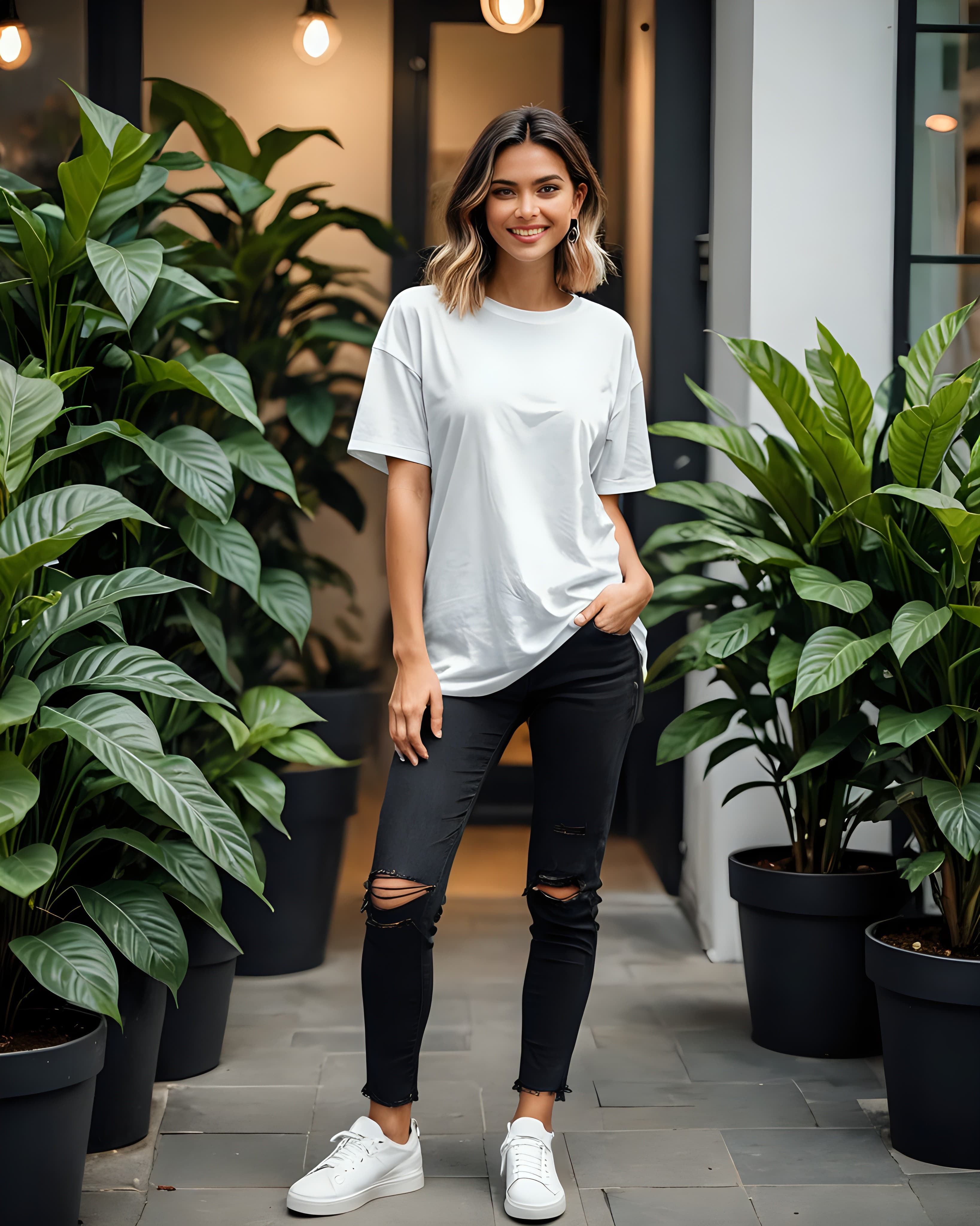 Unisex Relaxed Fit T-Shirt with "Lazy Cray-Panda" Print