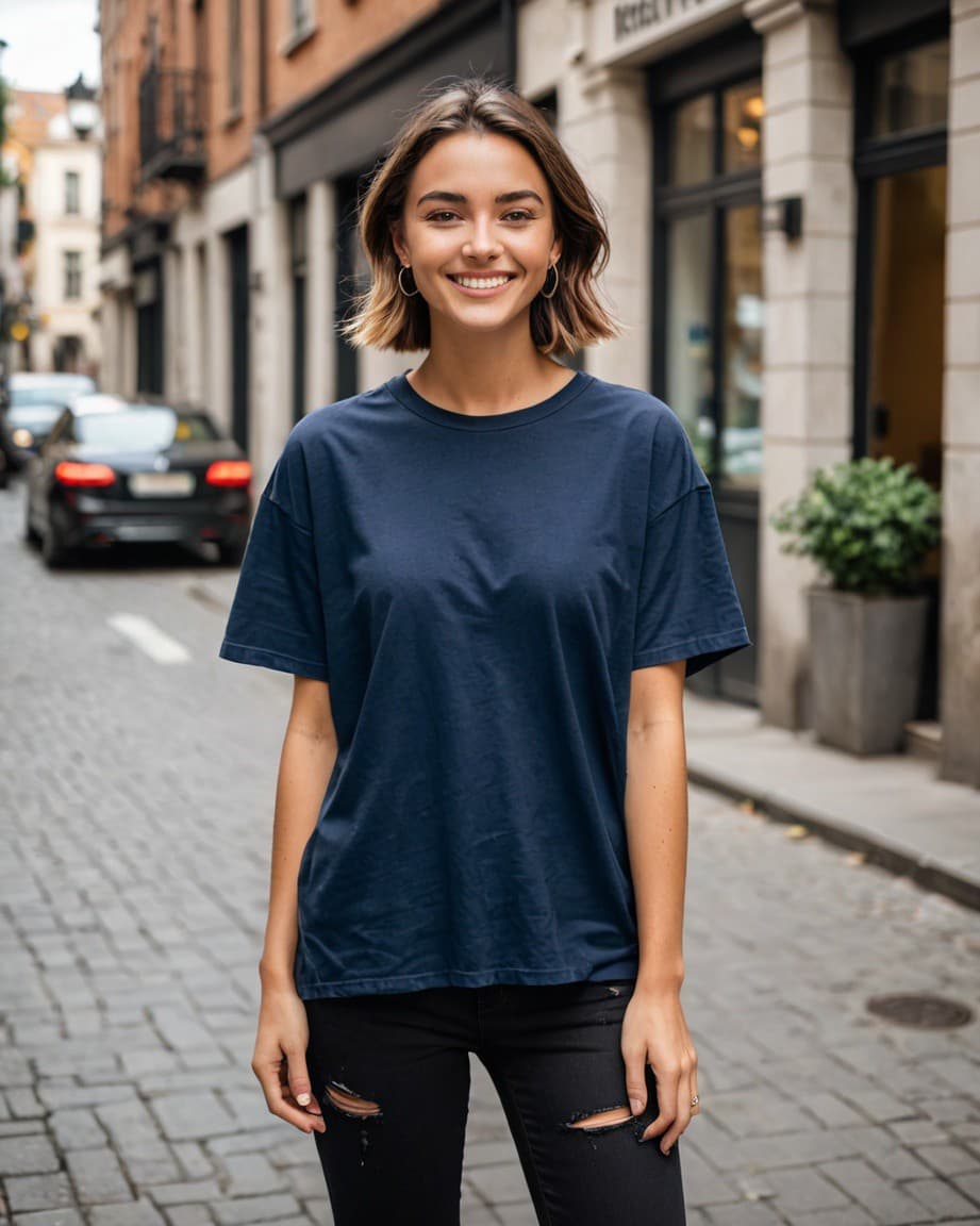 Unisex Relaxed Fit T-Shirt with "Lazy Cray-Panda" Print