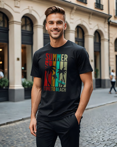 Unisex Relaxed Fit T-Shirt with "Summer" Print