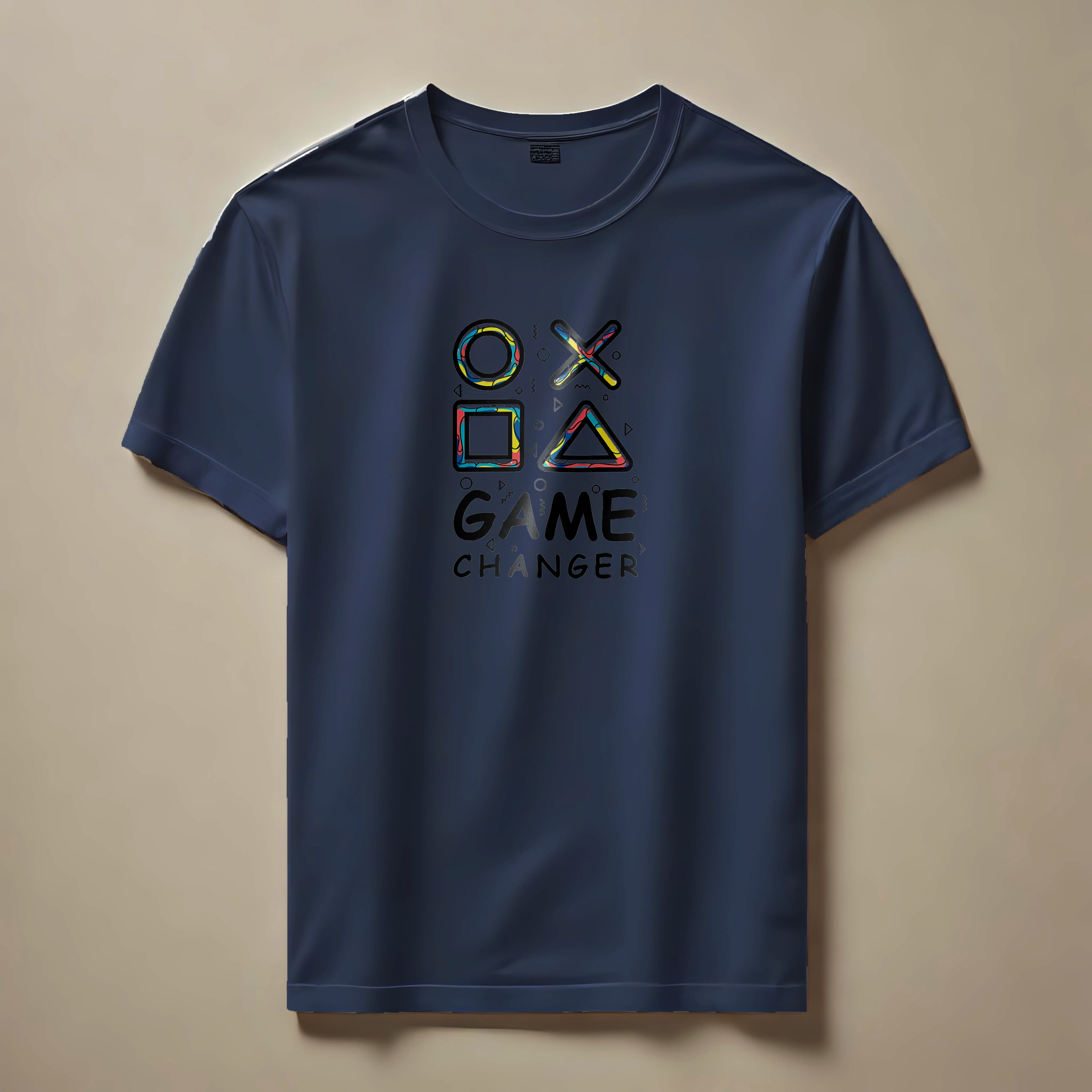 Unisex Relaxed Fit T-Shirt with "Game-Over" Print