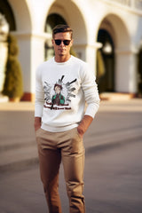 Unisex Sweatshirt with "Tanjiro Kamado" Print