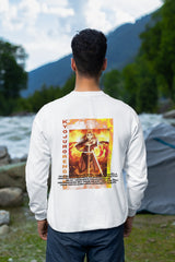 Unisex Sweatshirt with "Kyojuro Rengoku" Print