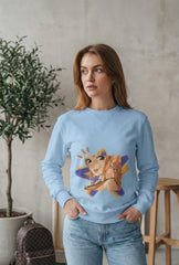 Unisex Sweatshirt with "Nami - One Piece" Print