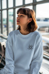 Unisex Sweatshirt with "Uzumaki Clan" Print