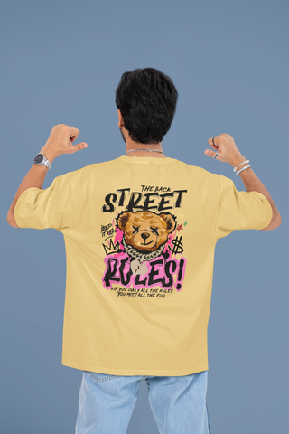 Unisex Relaxed Fit T-Shirt with "Street" Print