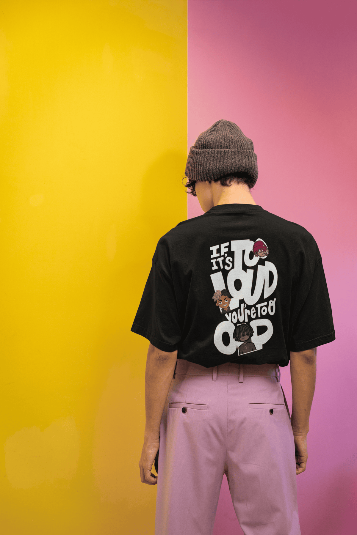 Unisex Relaxed Fit T-Shirt with "If it's Too" Print