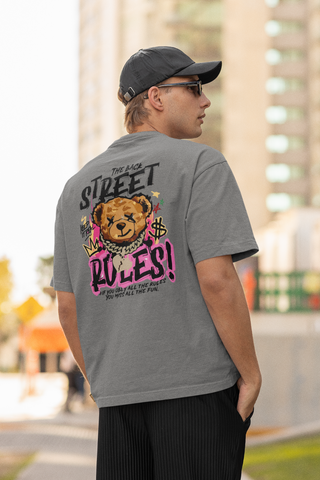 Unisex Relaxed Fit T-Shirt with "Street" Print