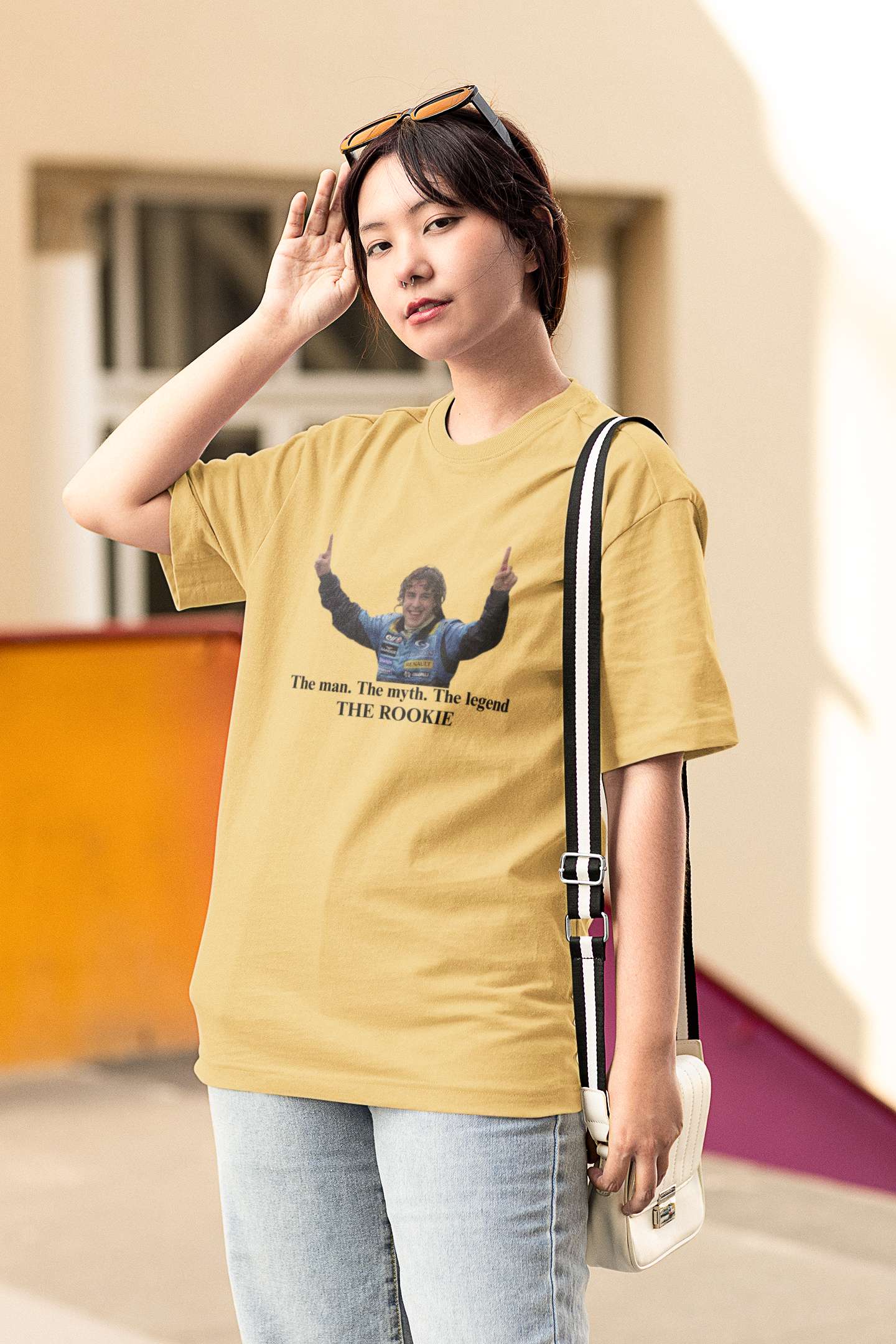 Unisex Relaxed Fit T-Shirt with "The Rookie" Print