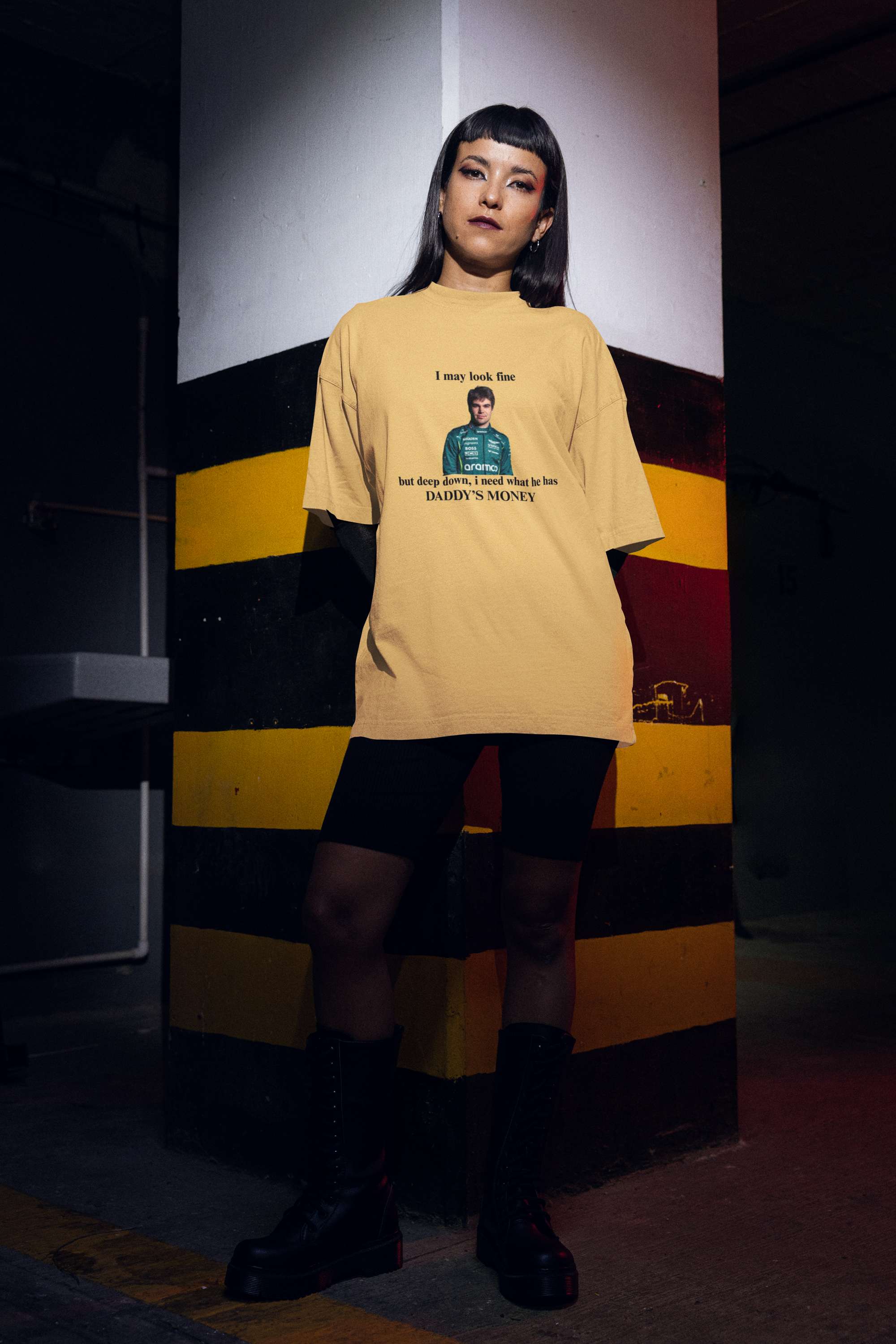 Unisex Relaxed Fit T-Shirt with "Daddy’s Money" Print