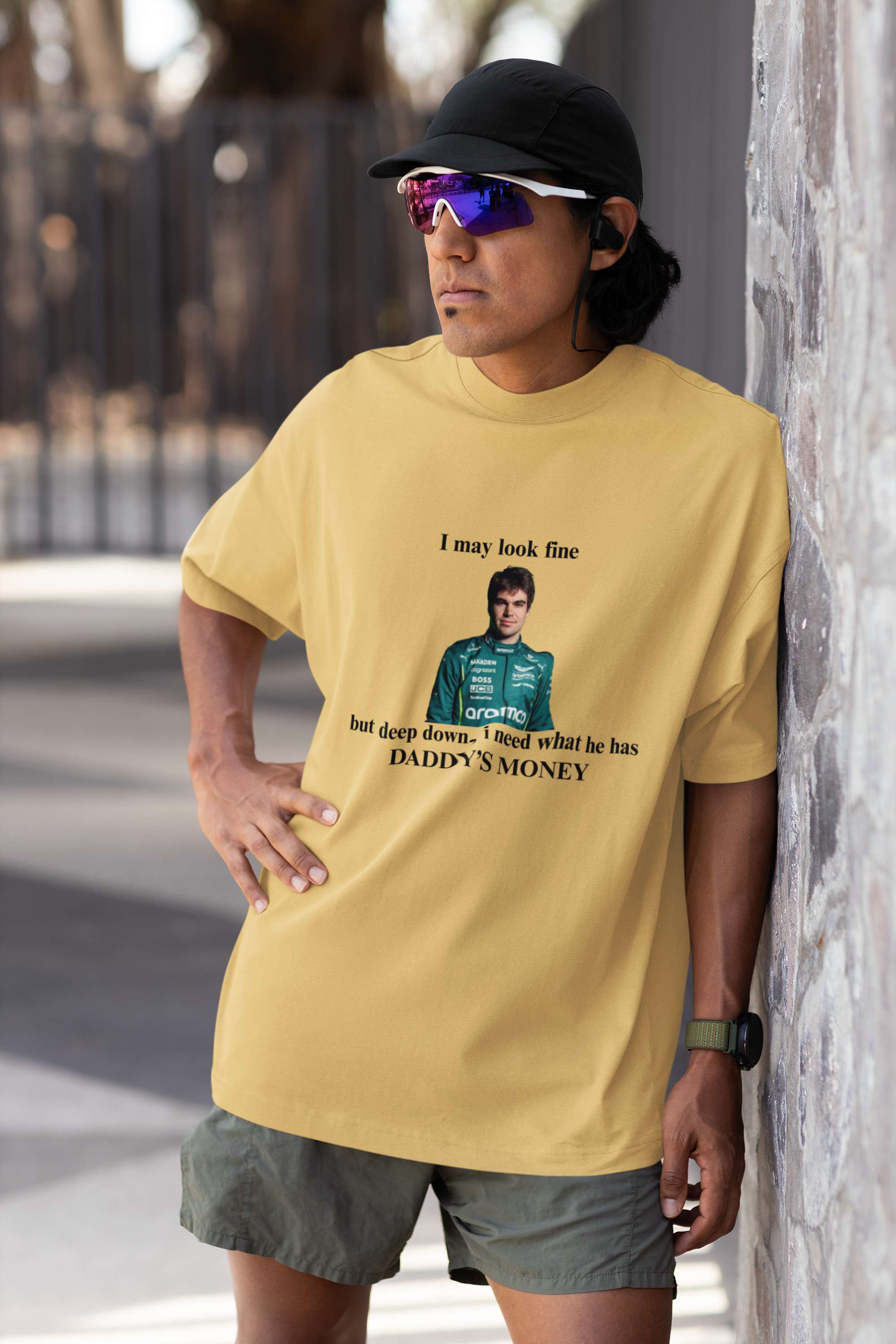 Unisex Relaxed Fit T-Shirt with "Daddy’s Money" Print