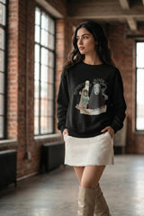 Regular Unisex Sweatshirt with "Spirited Away" Print