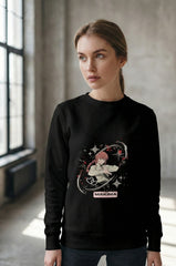 Unisex Sweatshirt with "Makima-Chainsaw Man" Print