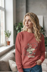 Unisex Sweatshirt with "Makima-Chainsaw Man" Print