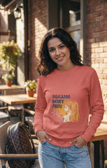 Regular Unisex Sweatshirt with "Nami" Print