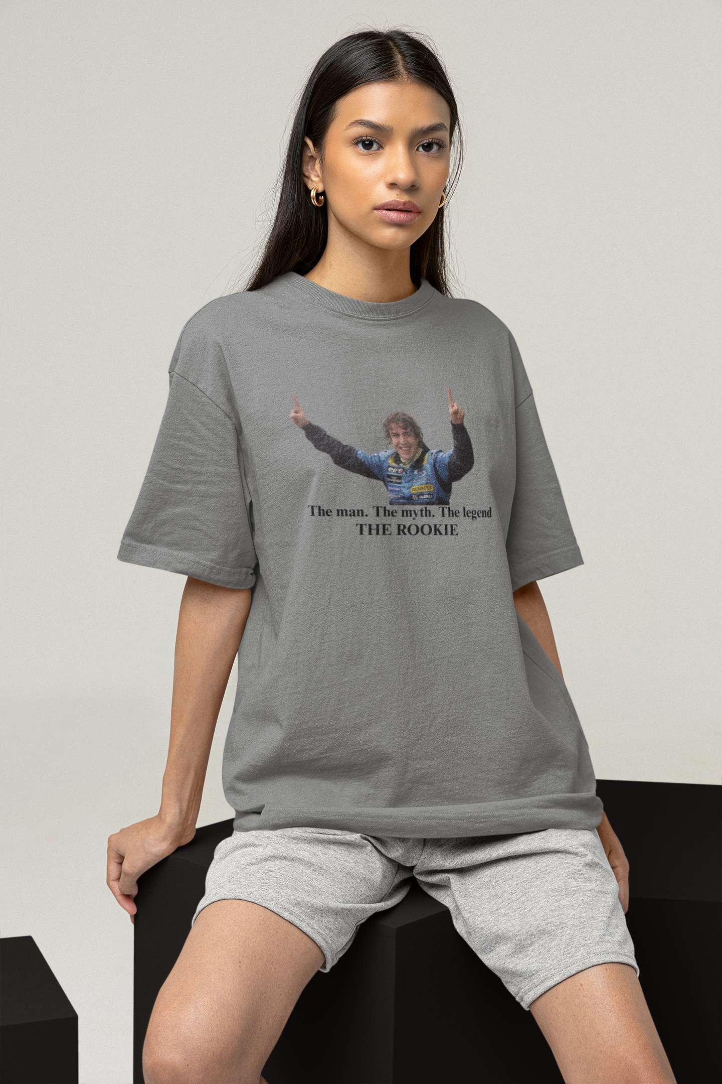 Unisex Relaxed Fit T-Shirt with "The Rookie" Print