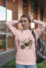 Regular Unisex Sweatshirt with "Spy × Family" Print