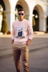 Regular Unisex Sweatshirt with "Goju-2" Print