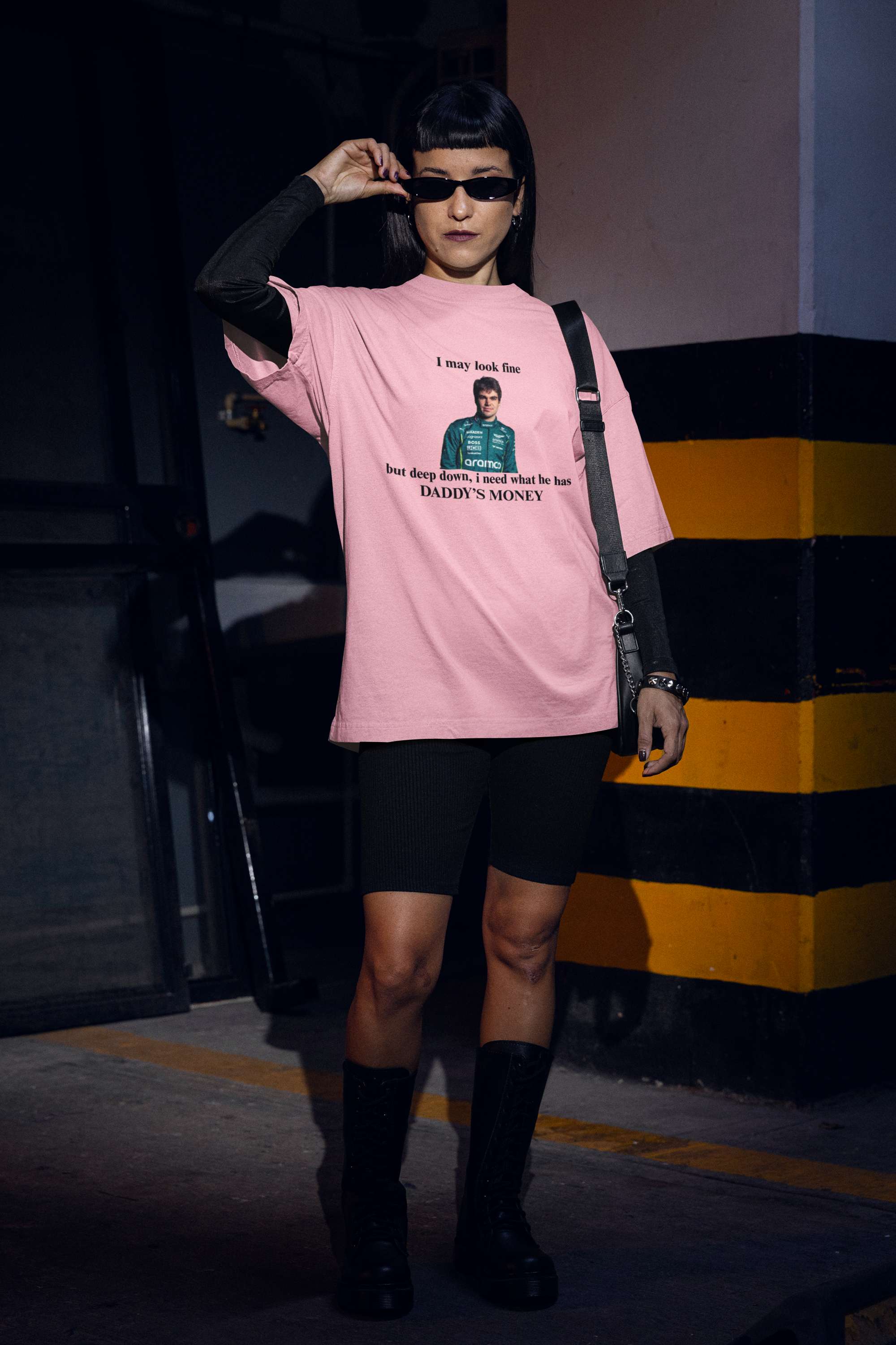 Unisex Relaxed Fit T-Shirt with "Daddy’s Money" Print