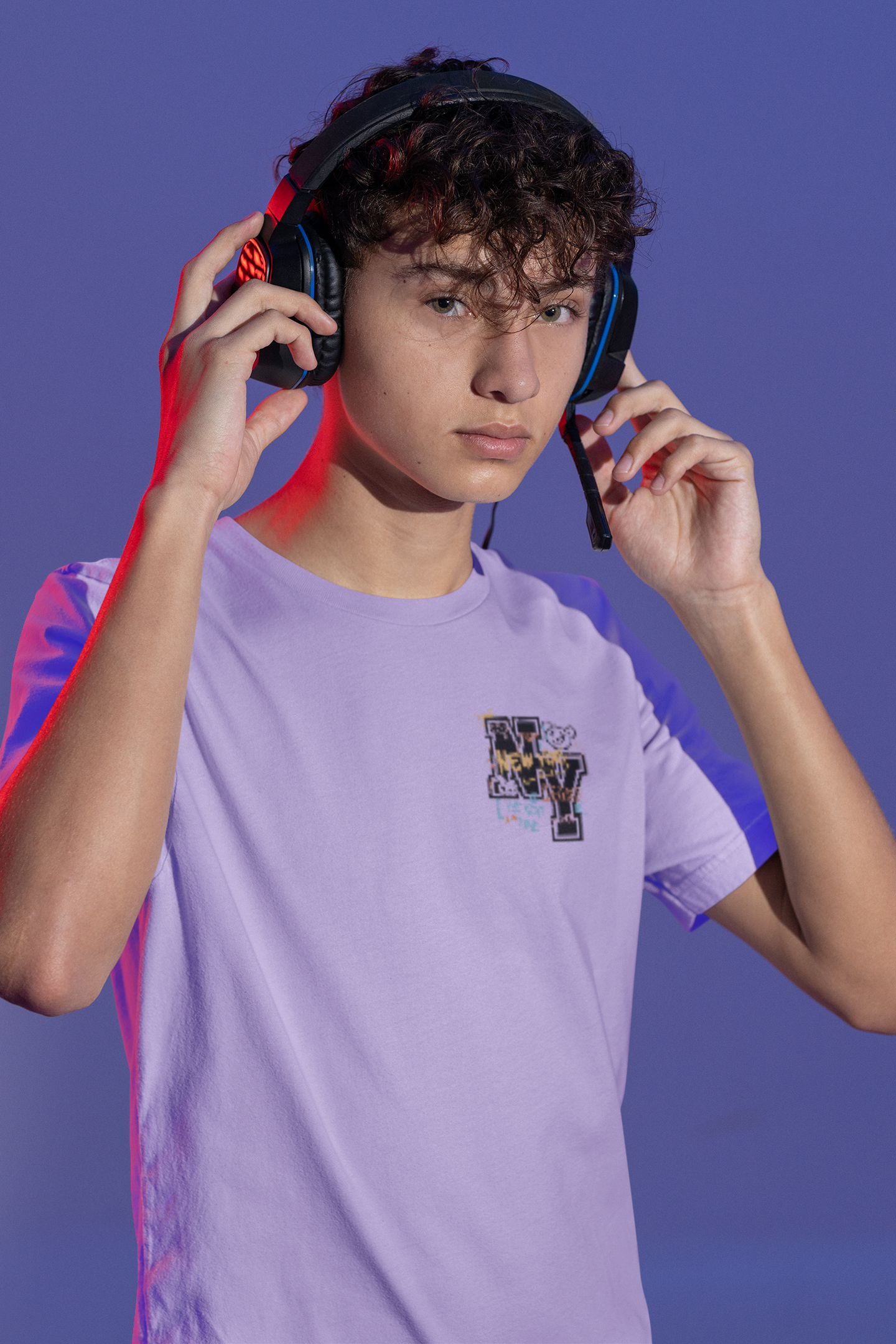 Unisex Relaxed Fit T-Shirt with "Street" Print
