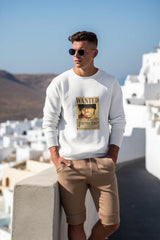 Regular Unisex Sweatshirt with "Roronoa Zoro" Print